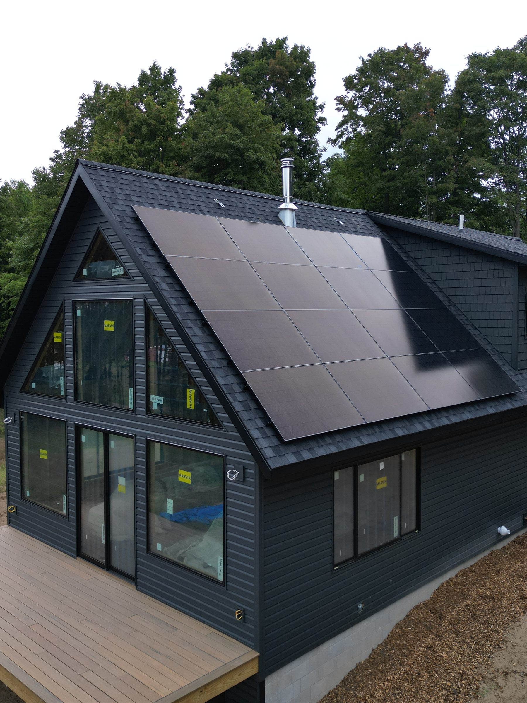Roof mount, modern build