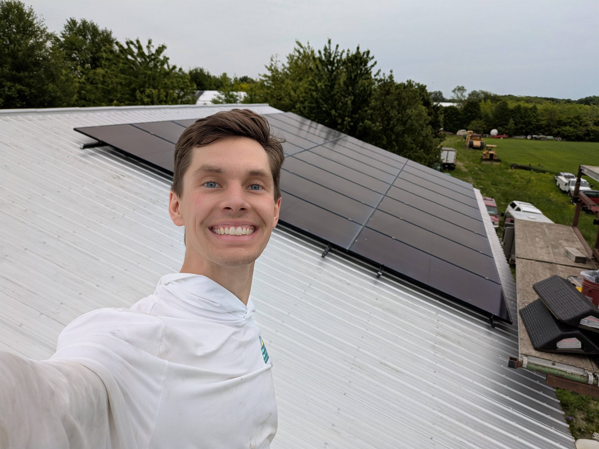 Standing seam metal roof